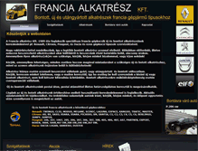 Tablet Screenshot of franciaautobonto.com